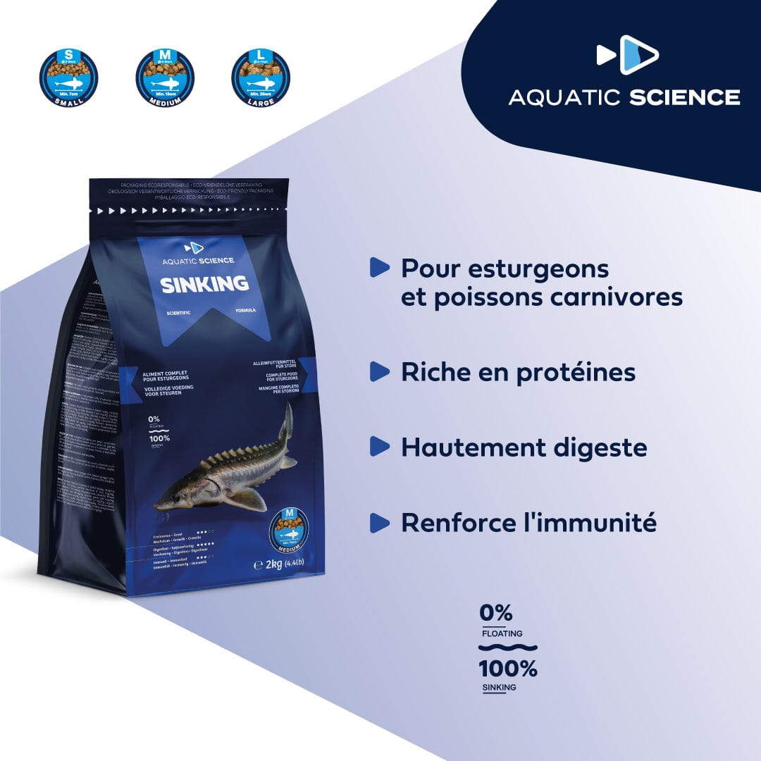 Aquatic Science Sinking MEDIUM 5kg - Aquatic Science 5407012140277 ASSKM5