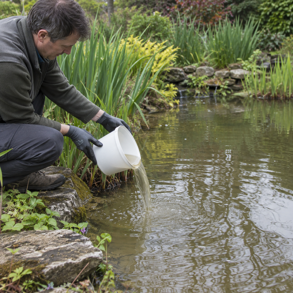 Aquipond Bacto Maintenance 0,5 kg – Bactéries d'entretien pour étang & bassin
