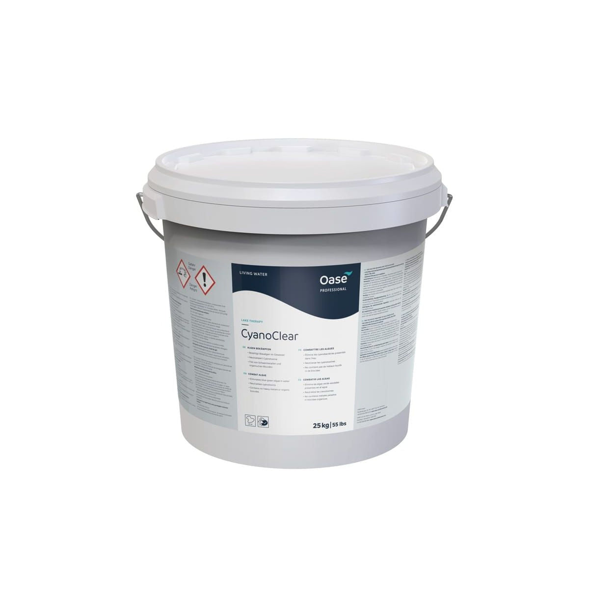 Aquipond by OASE CyanoClear 25 kg – Oxygène actif contre les cyanobactéries, traite jusqu'à 333 m²