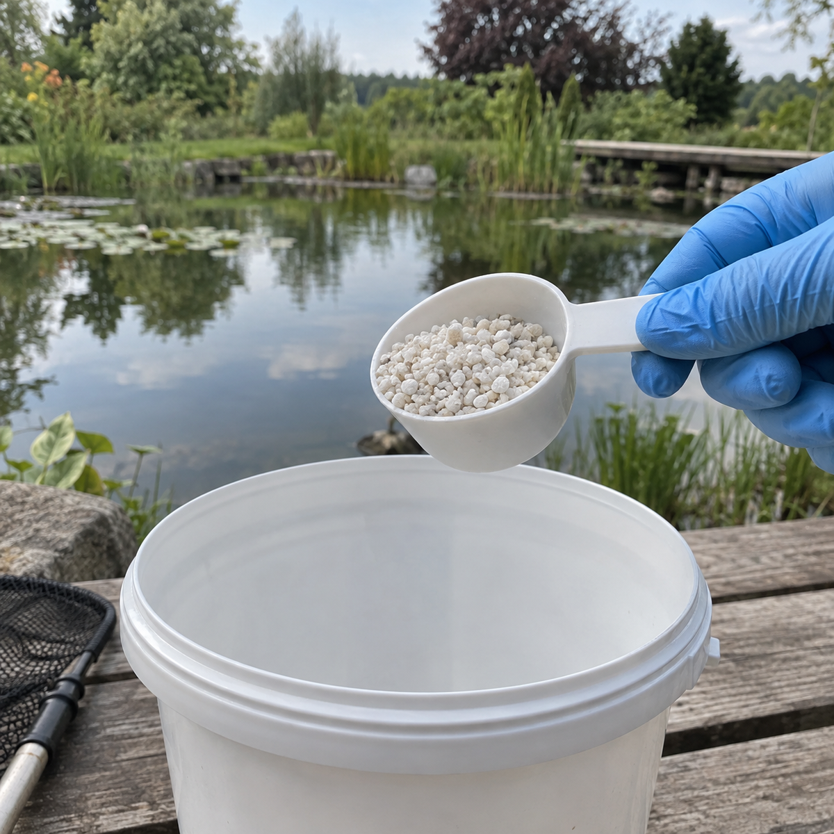 Aquipond Biolimpid 5 kg et 10 kg – Dévasement biologique pour étang très envasé