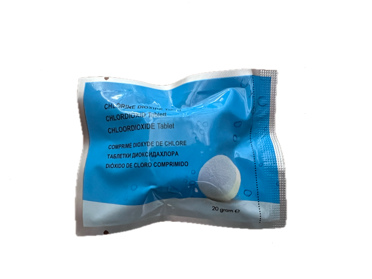 SuperTab - Dioxyde de chlore - 20 gammes - 10% — Aquitechnics — vue 1