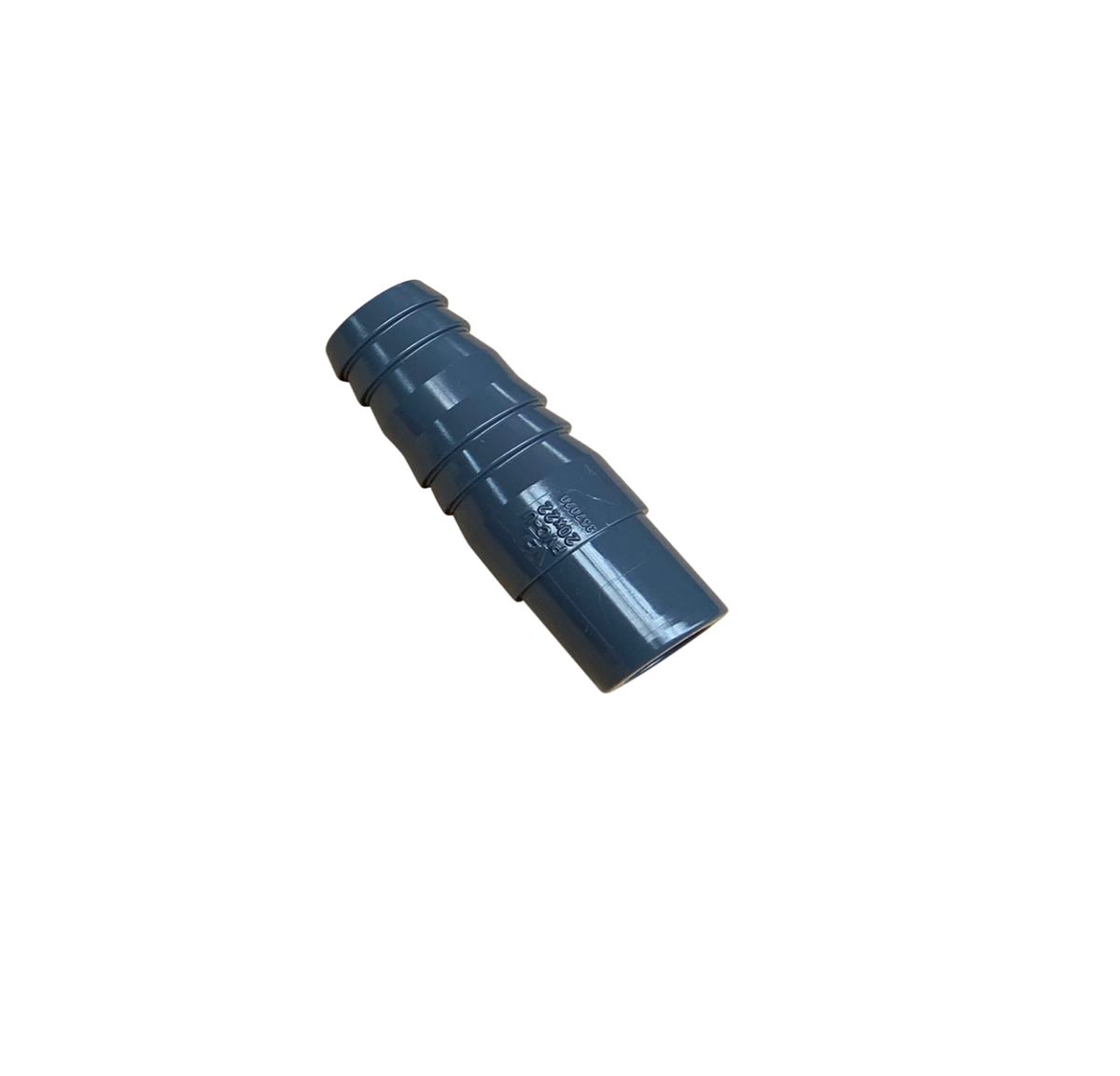 Embout cannelé 22x20 — PVC pour aération Super Air — Aquitechnics — vue 1