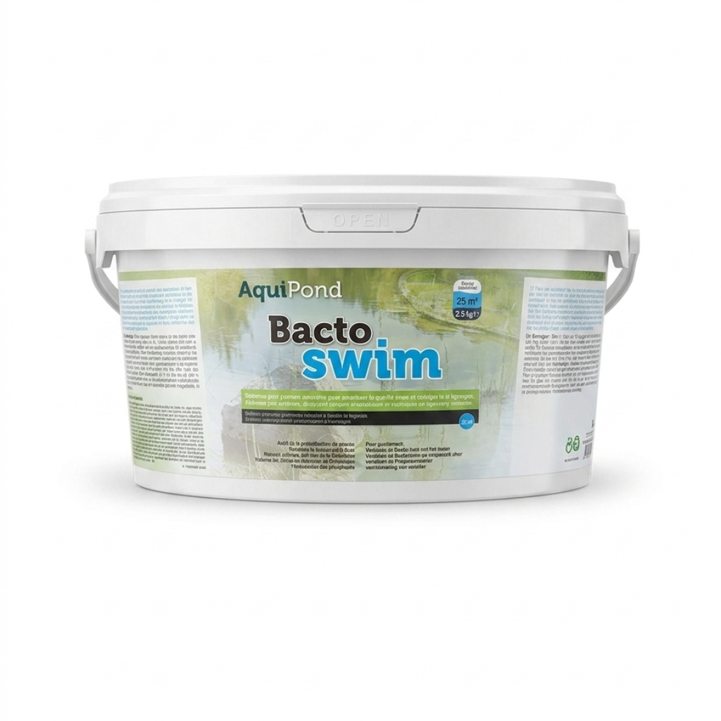 Aquipond BactoSwim Bacteria for Natural Pools - 2.5Kg - Reduces algae and silt in natural pools - For pools from 10 to 25M²