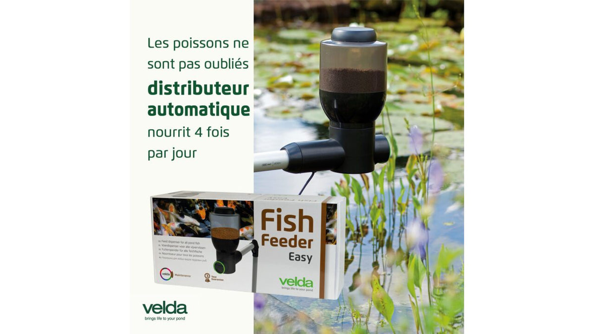 Fish Feeder Easy - Distributeur automatique pour poissons - Velda