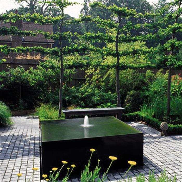 Bloc d'eau Source en aluminium anthracite - Aquigarden