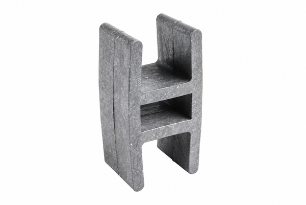 Espaceur pour planches Ecoplanc - écart de 4 cm - Ecoo — vue sur fond blanc