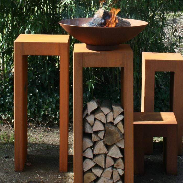 Forno Cooking Braséro Braséro Acier Corten Rond 150CM - 1500x330MM BNS5