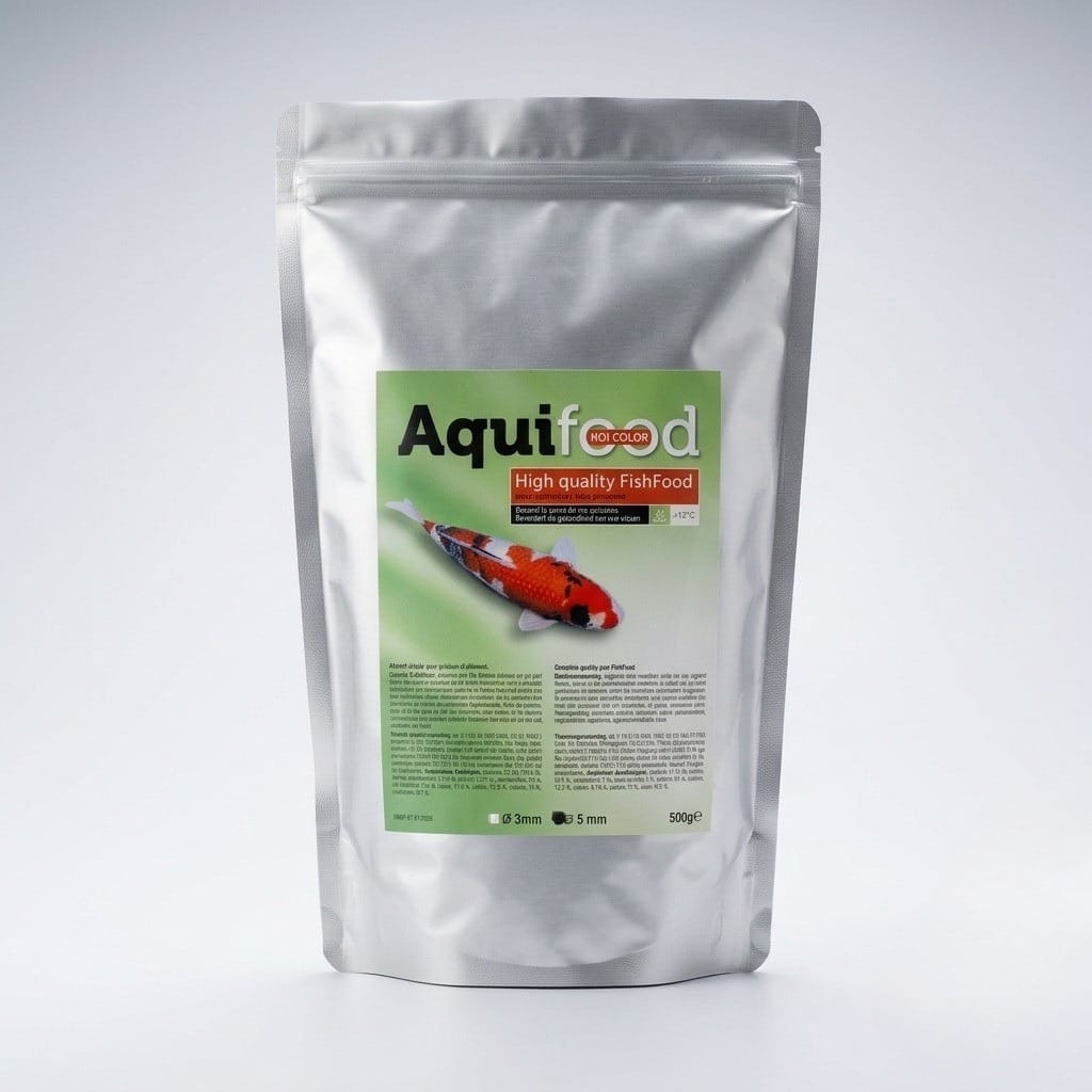 Aquifood Premium - Maxi 6-7mm 4kg - Hochwertiges Futter für die ganze Saison
