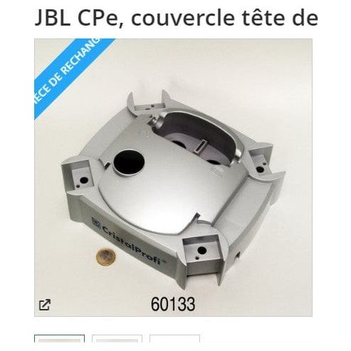 FOUDEBASSIN.COM JBL CPe, couvercle tête de pompe e1502 Pièces détachées pour JBL CRISTALPROFI e1502 greenline 4014162601339 6013300