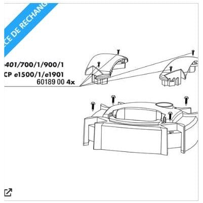 FOUDEBASSIN.COM Pièces détachées pour JBL CRISTALPROFI e1502 greenline