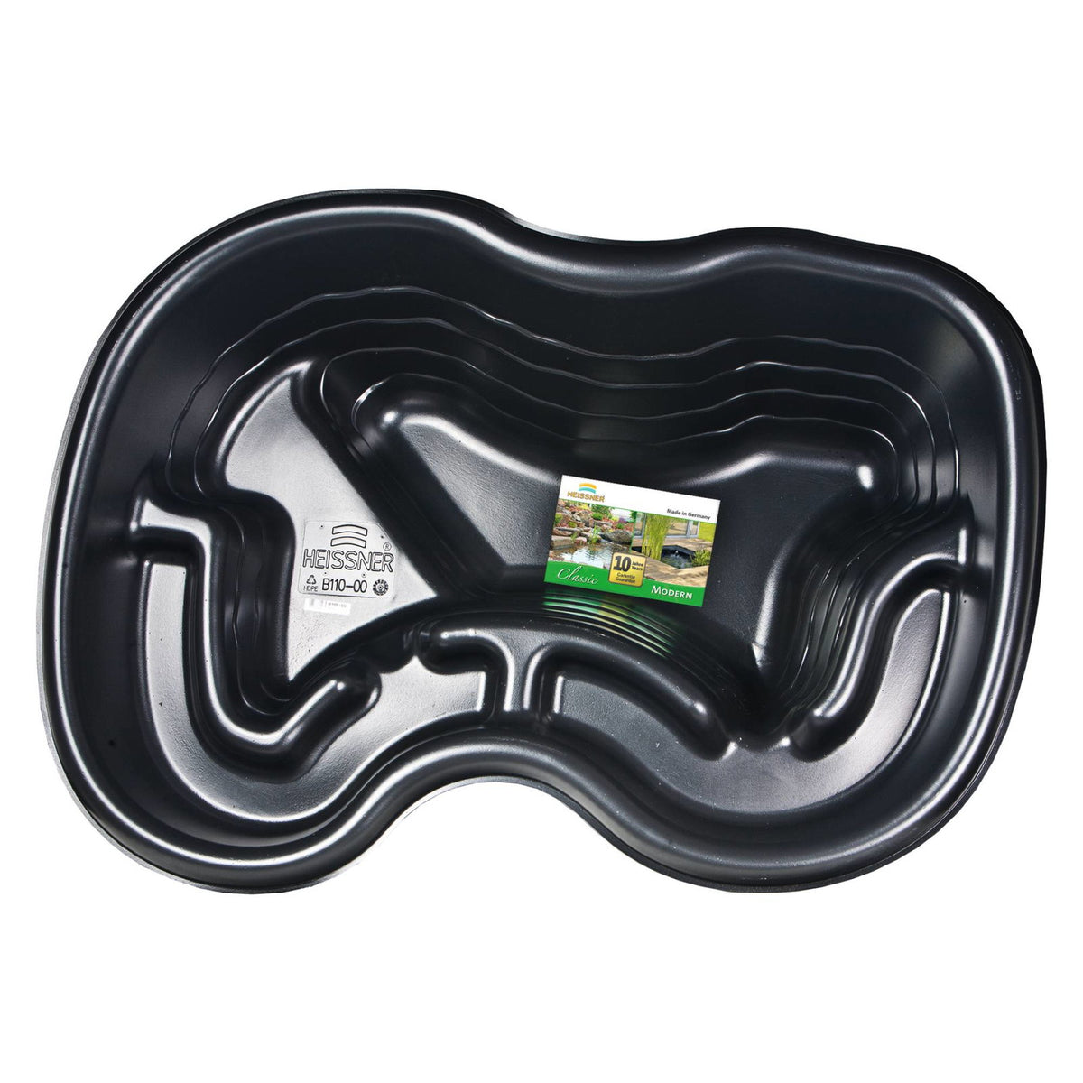 Bassin préformé Heissner en PE – 120 l