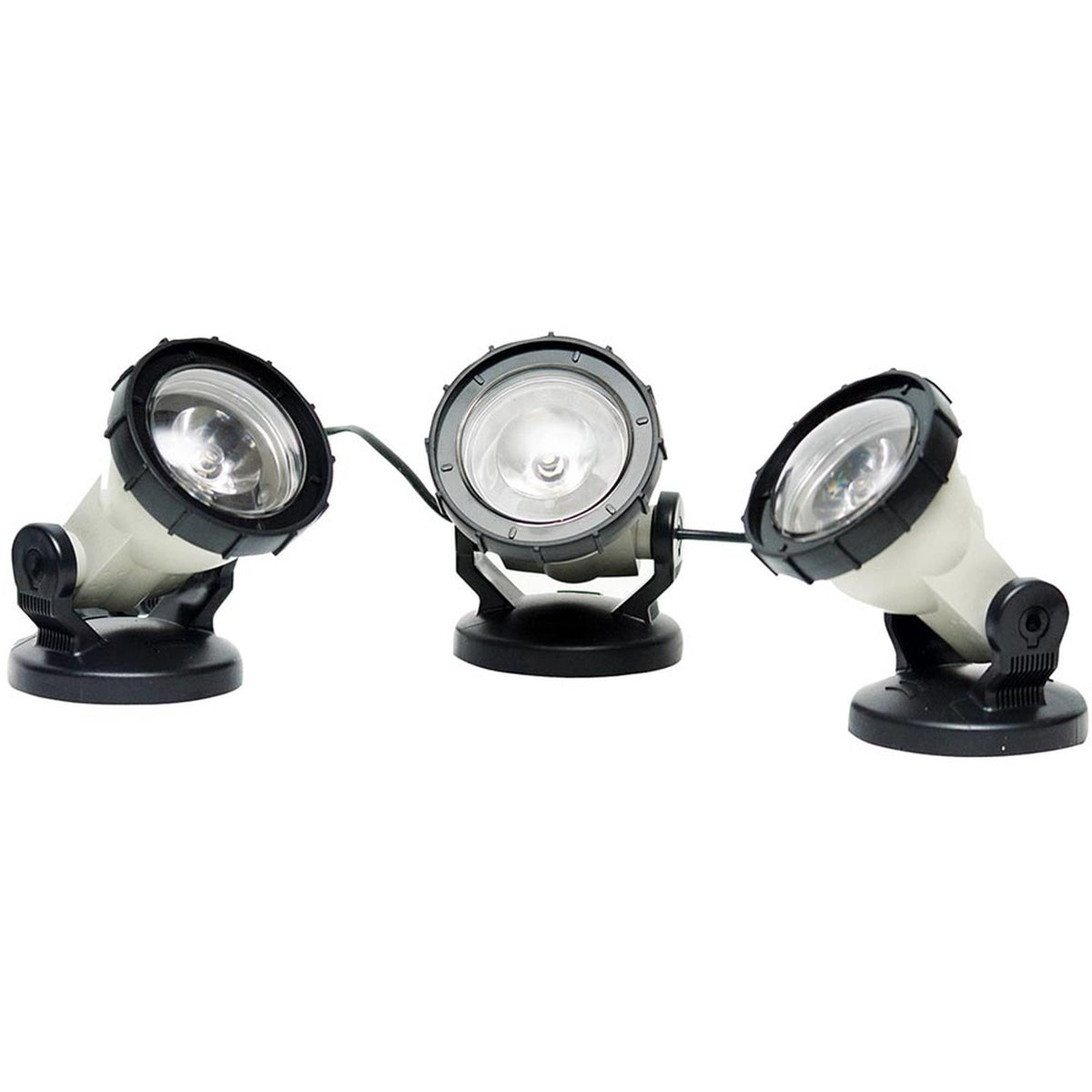 Kit de 3 spots LED AQUA LIGHT HIGH POWER Heissner – 9 W