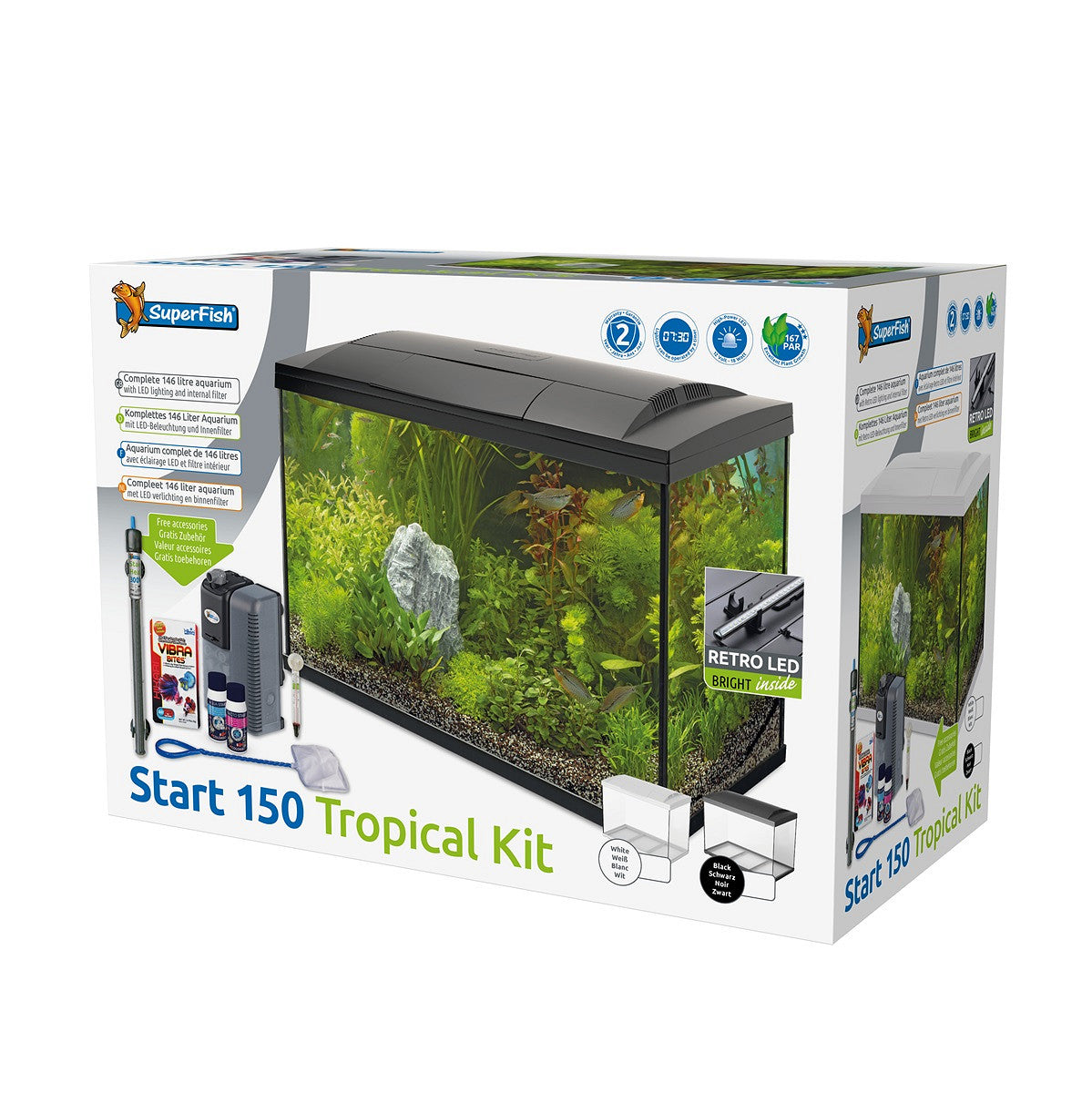 SuperFish START 150 146 L blanc — emballage