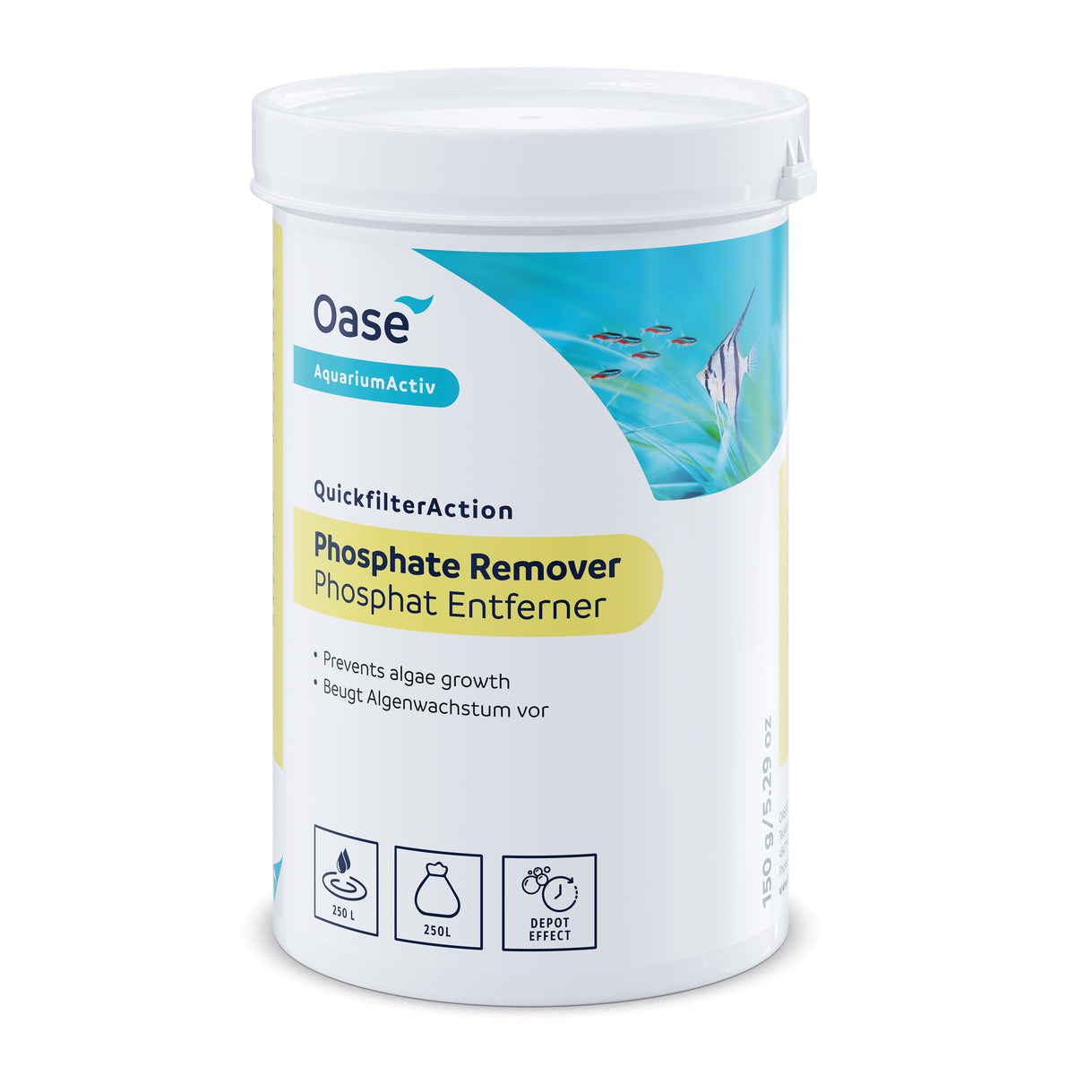 Éliminateur de phosphates QuickfilterAction 150 g — QuickfilterAction Fosfaatverwijd. 150 g