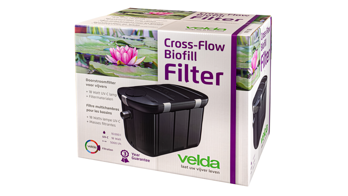 Cross-Flow Biofill + UV-C 18 W - Velda