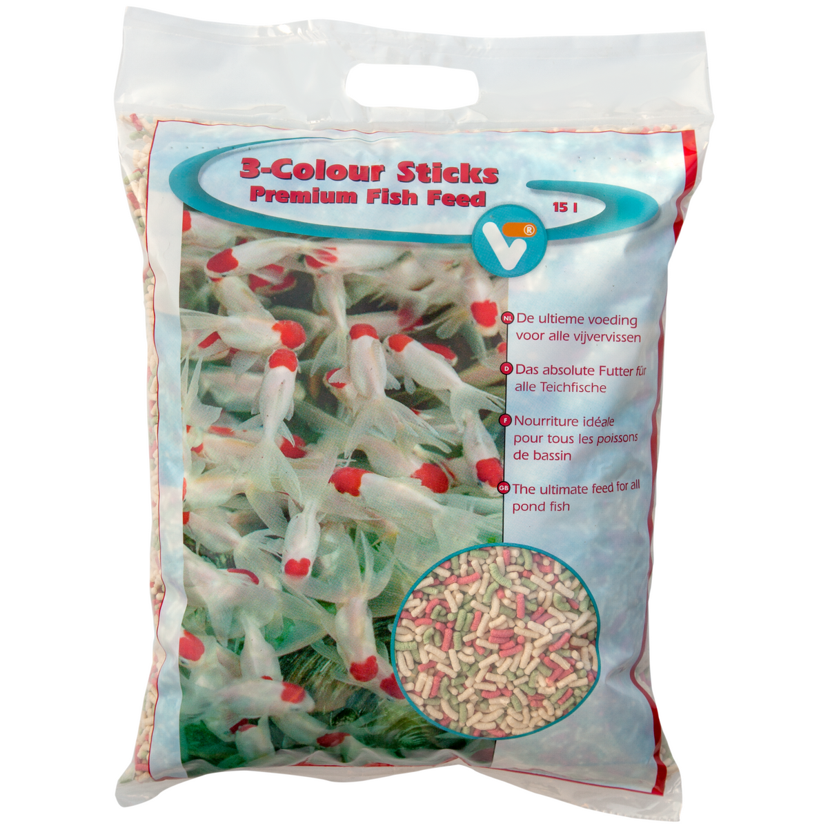 Nourriture pour poissons White Sticks Premium 15 l - Velda