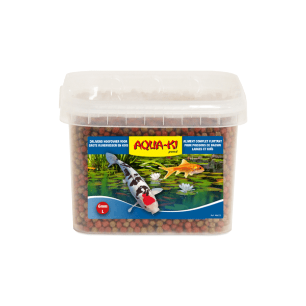 Aqua-ki Nourriture Aqua-Ki Bleu - Maxi 6mm 3,5litres - Nourriture pour poissons rouges et koïs 5400351466251 46625