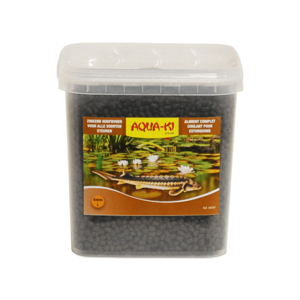 Aqua-ki Nourriture Aqua-Ki Brun - Large 6mm 5,4litres - Nourriture pour esturgeons 5400351466503 46650