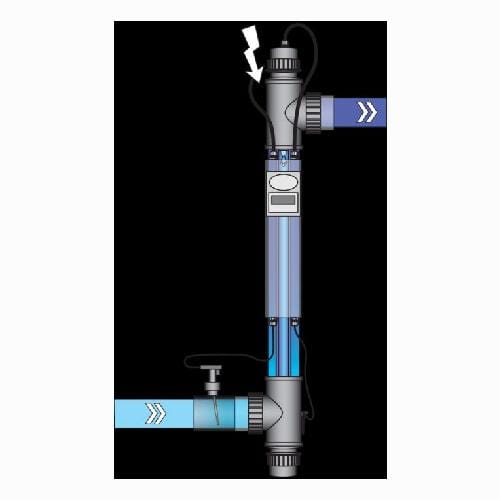Aquaforte PVC Blue Lagoon UV-C Timer 130W amalgame 8714404038652 TA240