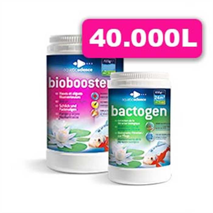 Aquatic Science Qualité d'eau PACK BIOBOOSTER 40000 + BACTOGEN 40000L / Aquatic Sciences B02545741520