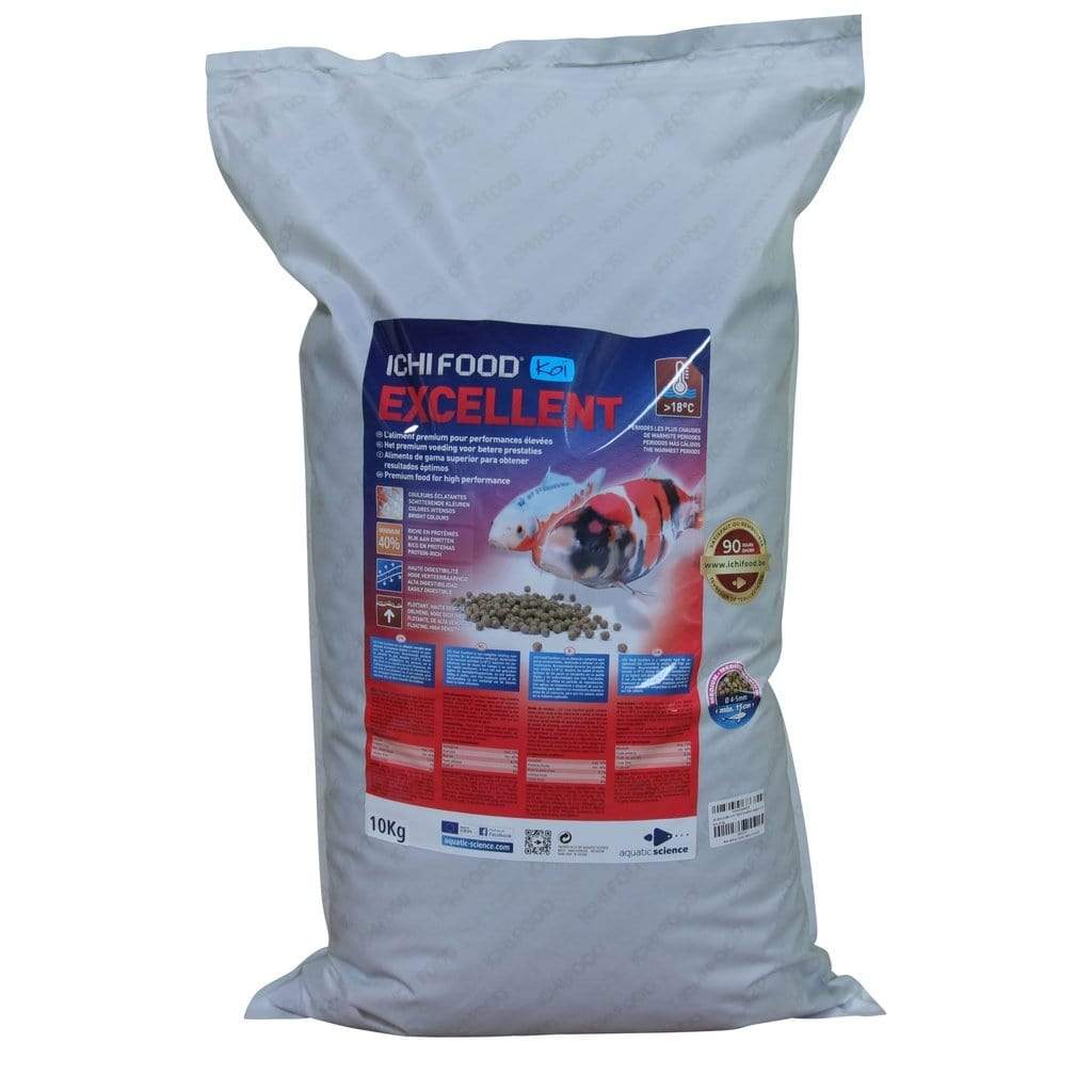 Aquatic Sciences Nourriture Ichi Food Excellent - Maxi 6-7mm 10kg - Aliment haut de gamme pour performances élevées ICFEXC610B