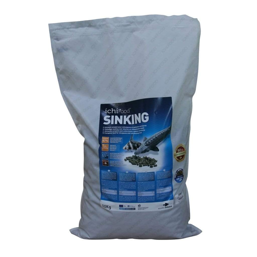 Aquatic Sciences Nourriture Ichi Food Sinking - Maxi 6mm 10kg - Aliment complet pour esturgeons 5425030686850 ICFSIN610B