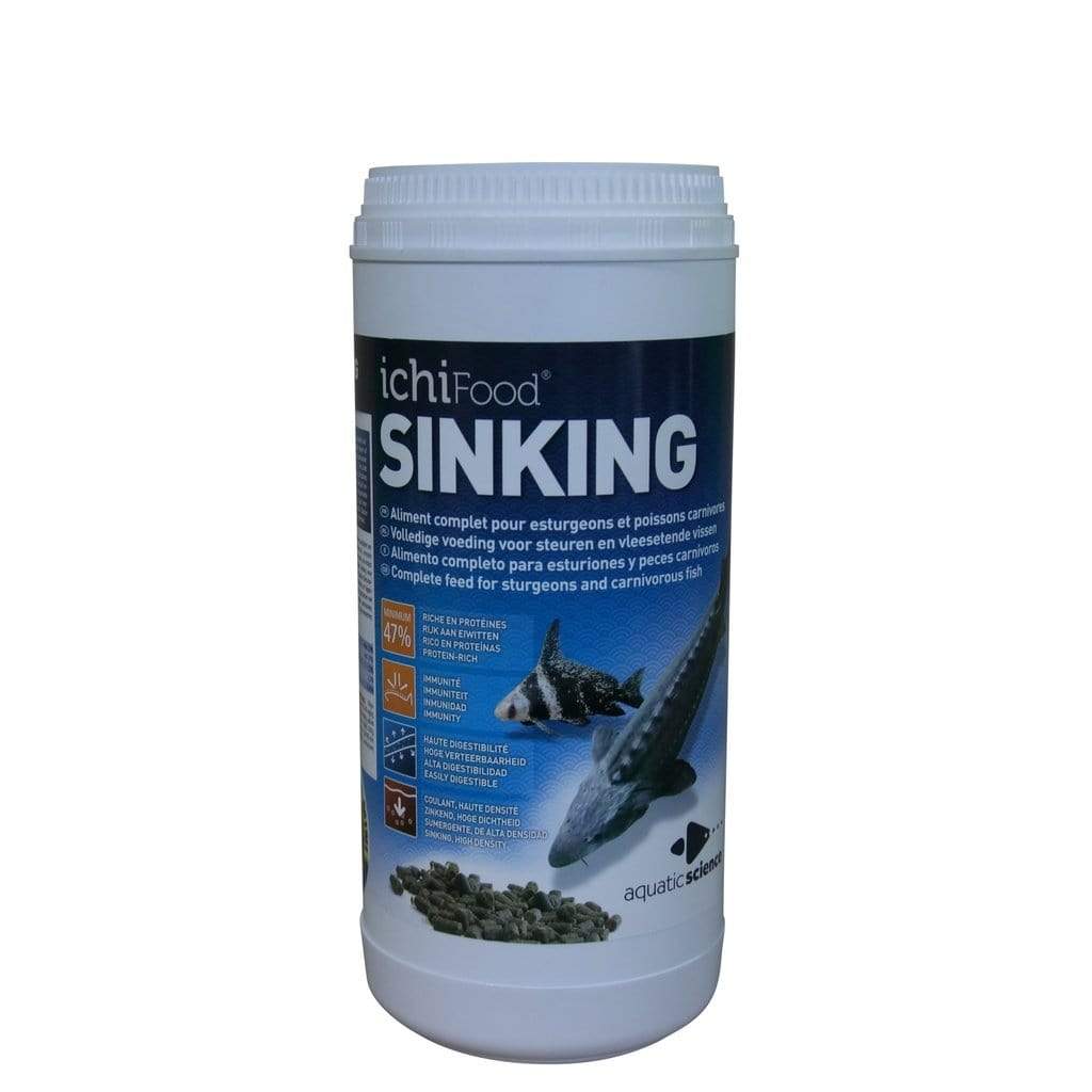 Aquatic Sciences Nourriture Ichi Food Sinking - Maxi 6mm 1kg - Aliment complet pour esturgeons 5425009258637 ICFSIN601B