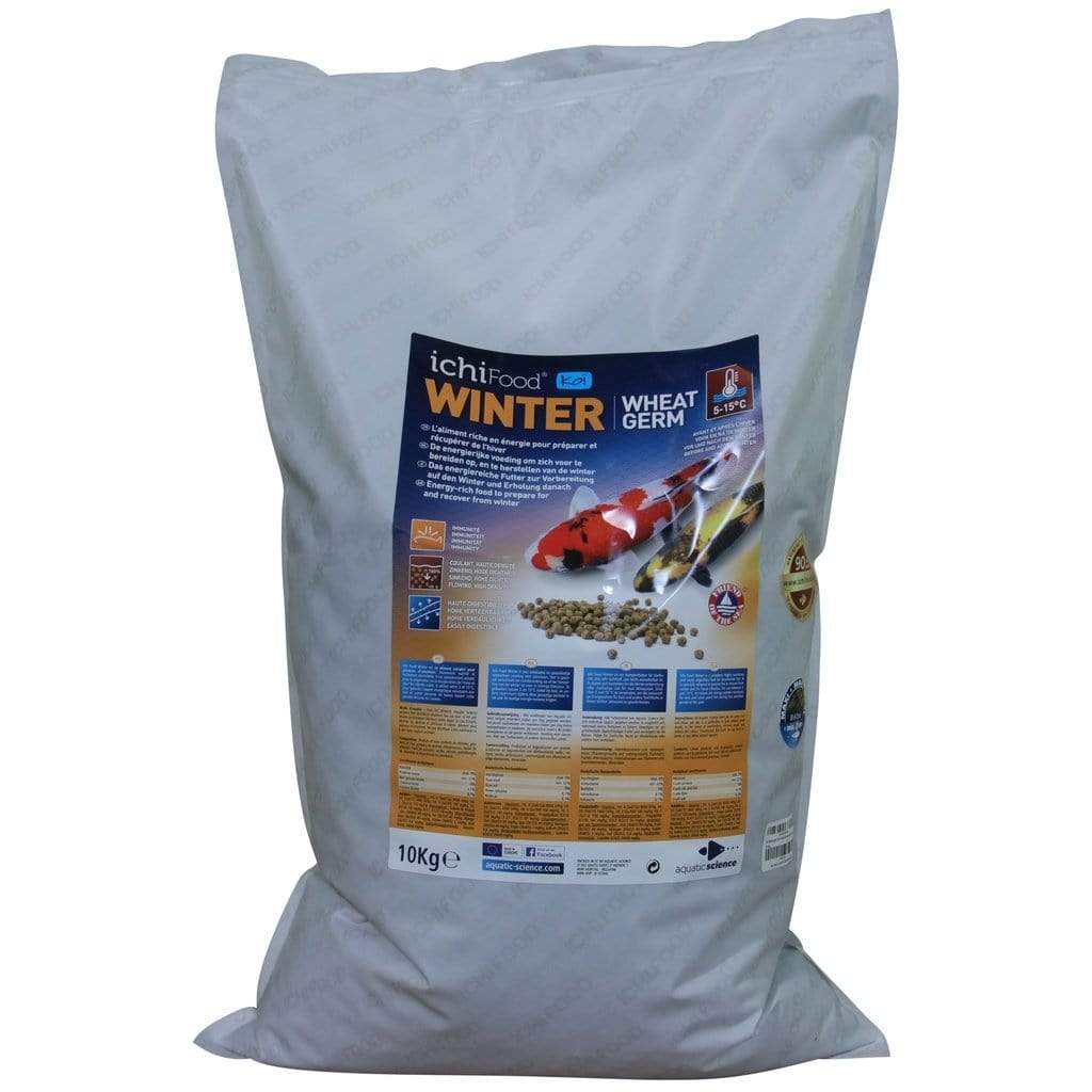 Aquatic Sciences Nourriture Ichi Food Winter Coulante - Maxi 6-7mm 10kg - Aliment riche en énergie pour période hivernale ICFWIN610N