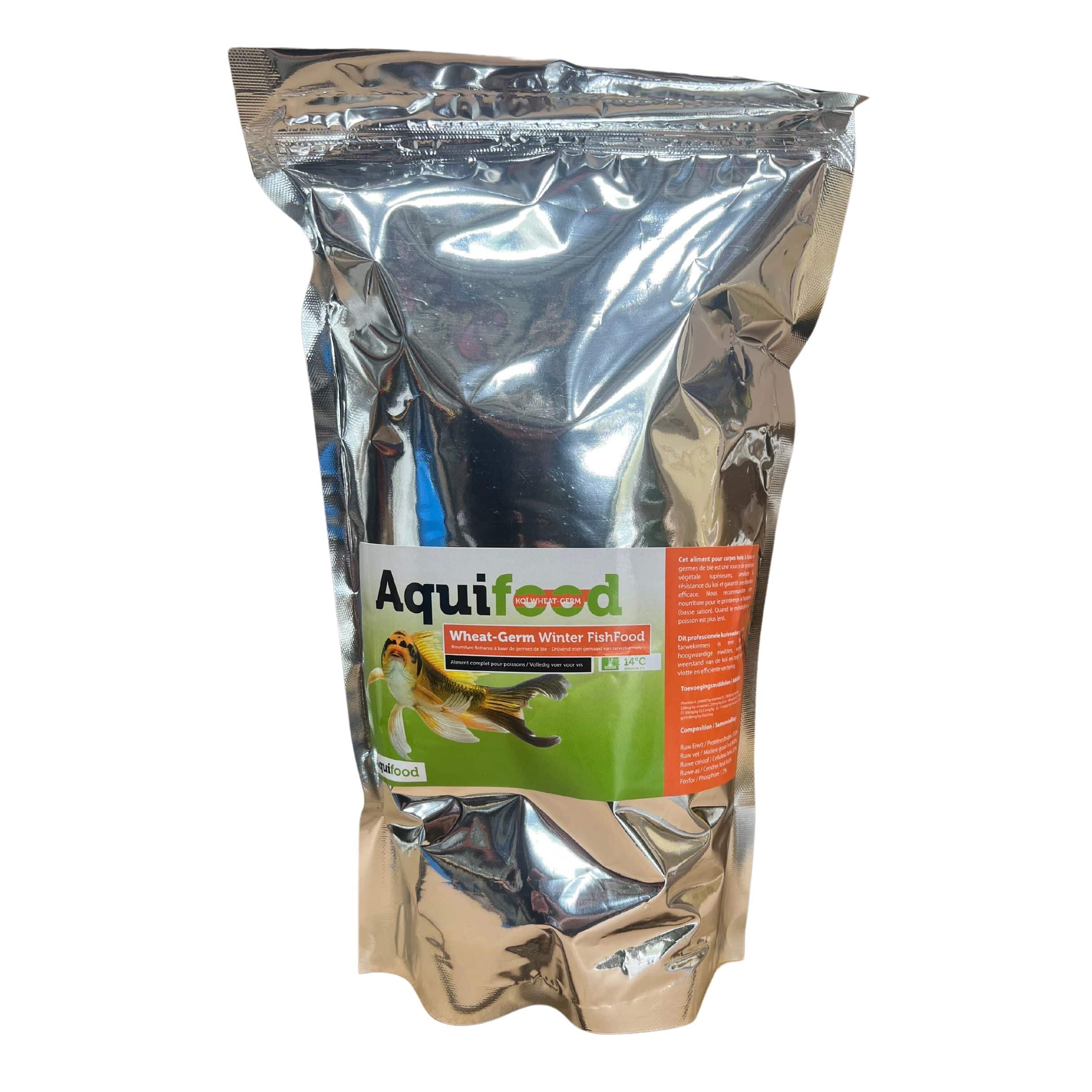 Aquifood Nourriture pour poissons Aquifood Wheat-Germ Flottante 3MM - 2500ML - 1KG