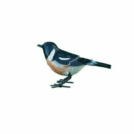Arrosoir & Persil Tarier patre - Oiseau décoratif en métal recyclé 11005