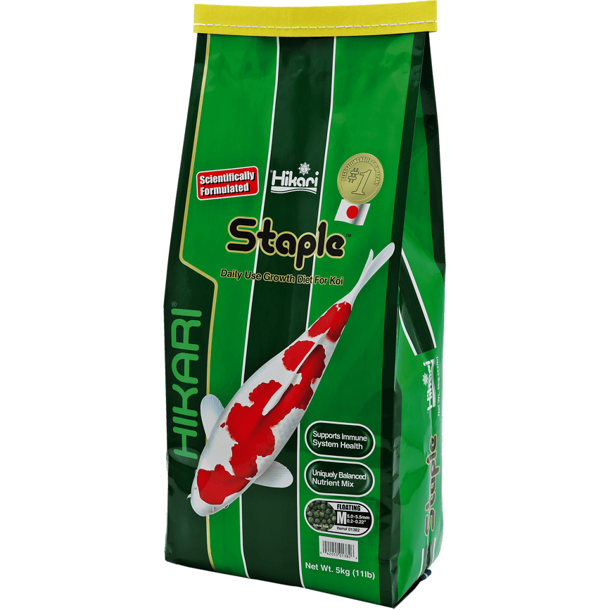 Hikari Nourriture Hikari Staple - Medium 5kg - Aliment quotidien pour une croissance saine 4971618013828 03020055