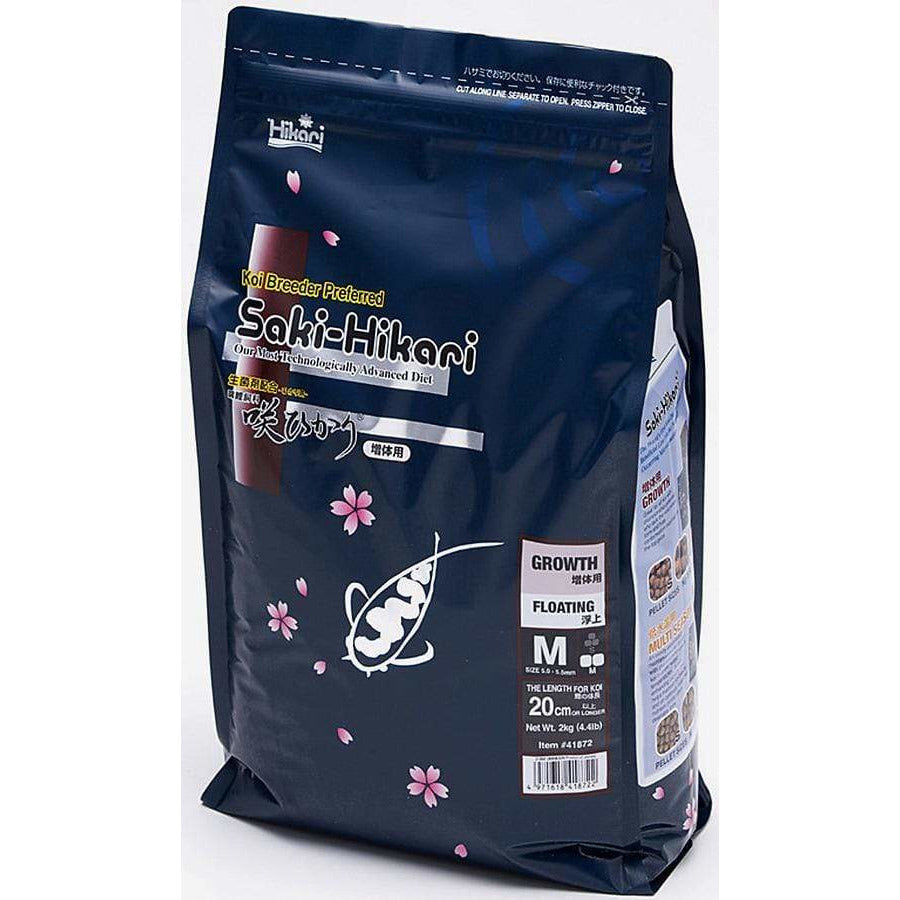 Hikari Nourriture Saki-Hikari Growth - Medium 2kg - Aliment quotidien professionnel pour basses températures 4971618418722 03021125