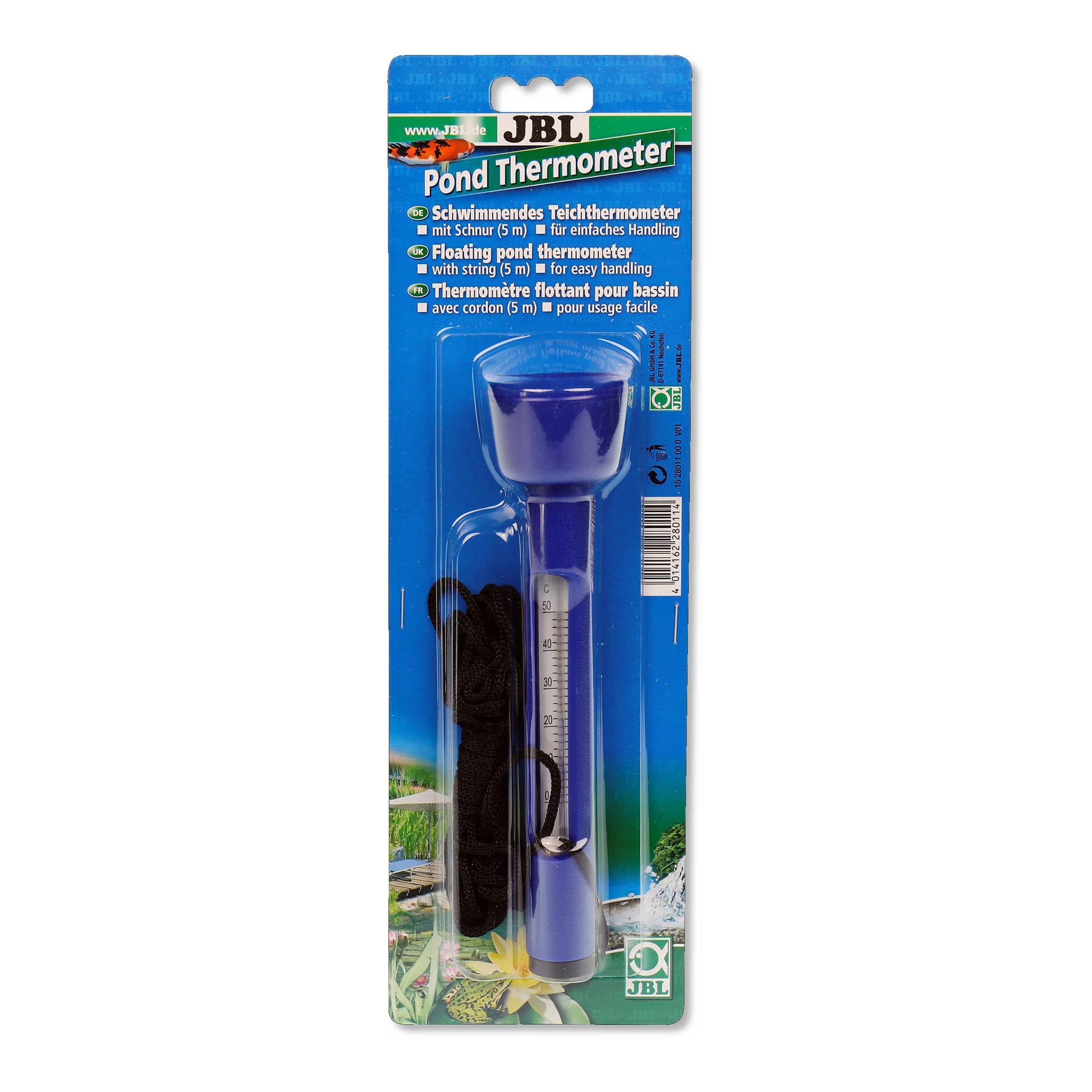 JBL Thermometres JBL POND THERMOMETER - THERMOMÈTRE FLOTTANT POUR BASSIN 4014162280114 2801100