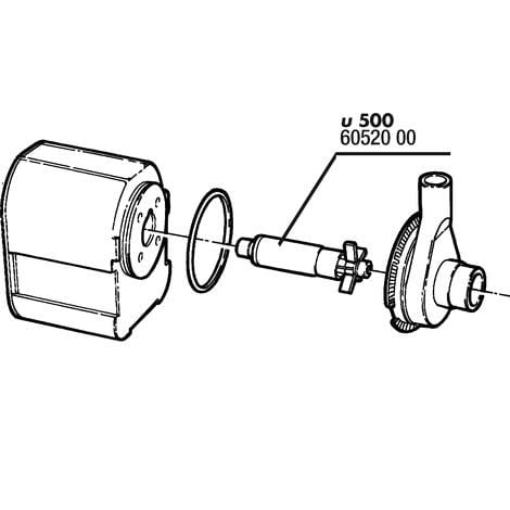 JBL Without Descri JBL Rotor pour ProFlow 600/u600 4014162605313 6053100