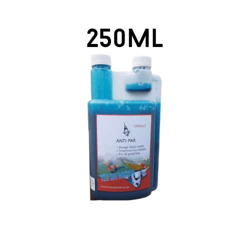 Koï Doctor Soins des poissons Anti-Parasite 250ml - Formol/Vert de malachite - De Koi Doctor 5425035780140 5425035780140