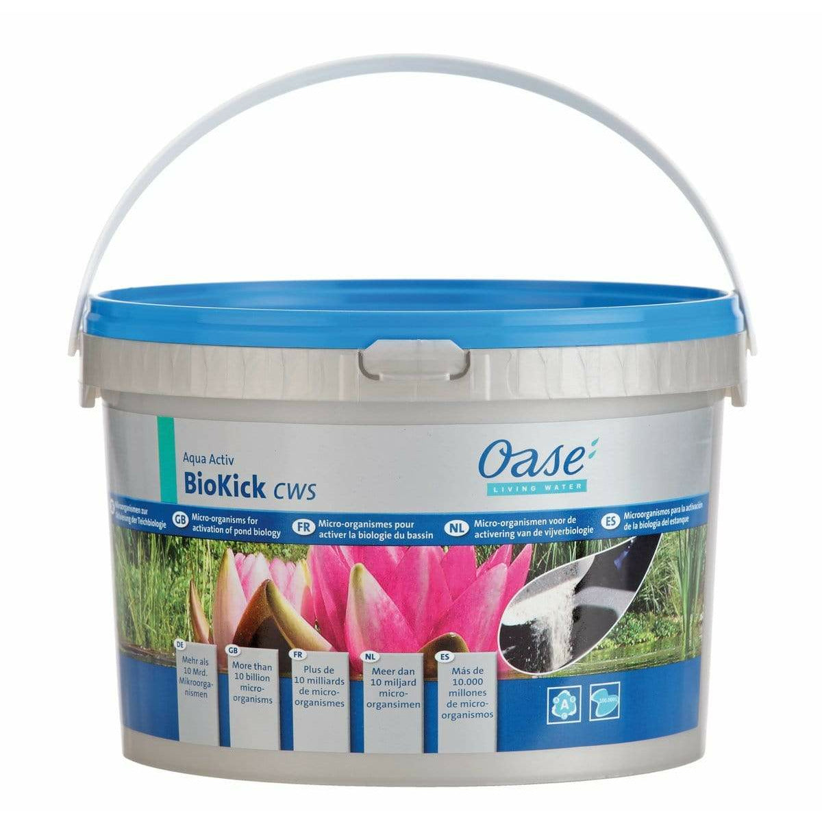 Oase Living Water Bactéries AquaActiv BioKick 2L pour 100.000litres - Bactéries de démarrage 4010052509396 50939