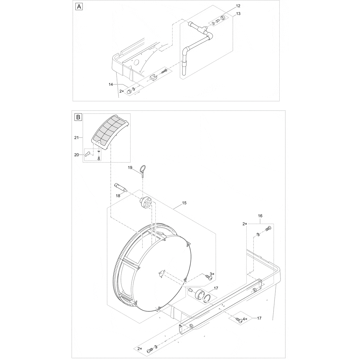 Oase Living Water Pièces détachées pour BioTec Premium 80000 pompage OC