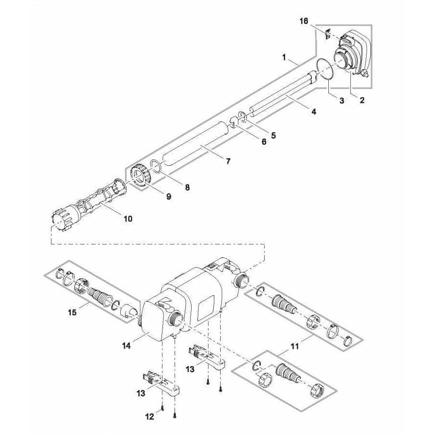 Oase Living Water Pièces détachées Oase Pièces détachées pour BITRON C 110 W