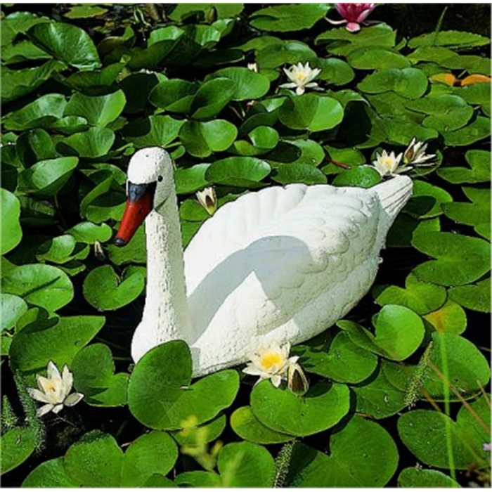 Ubbink Décoration CYGNE BLANC EN PLASTIQUE / FLOTTANT - CONTRE LES CORMORANS 8711465325028 1382502